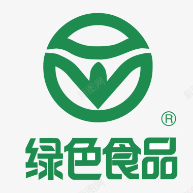 绿色食品认证标识logo1708x1708图标