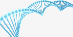 生物科技图蓝色DNA生物科技图高清图片