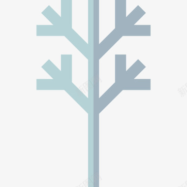 树枝树20扁平图标