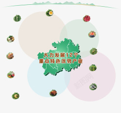 贵州省农村产业革命12个特色产业素材