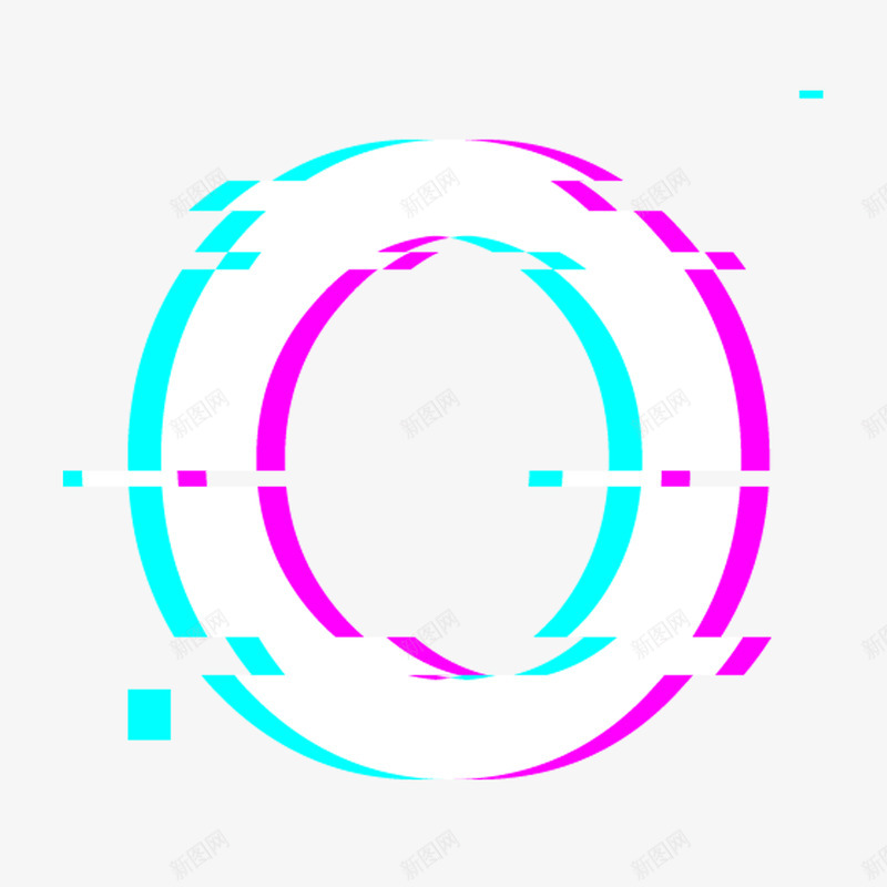 抖音风格英文字母Opng免抠素材_88icon https://88icon.com 抖音 风格 英文 字母