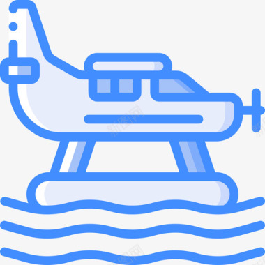 樱花海飞机海军11号蓝色图标