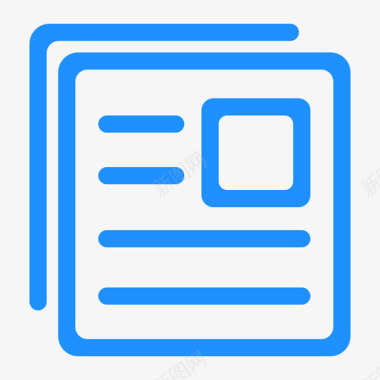 线性图标删除资讯图标