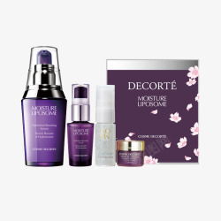 落版字幕COSMEDECORTE黛珂樱花限量版套盒高清图片