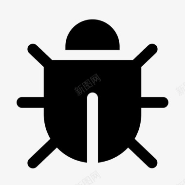 甲壳虫bug图标