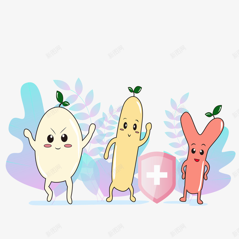 医疗健康肠道护卫益生菌拟人可爱矢量png免抠素材_88icon https://88icon.com 健康 医疗 可爱 手绘 护卫 拟人 益生 矢量 肠道