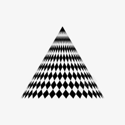 几何抽象黑白纹理条纹LOGO图标水印装饰PS设计3素材
