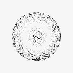 几何抽象黑白纹理条纹LOGO图标水印装饰PS设计3素材