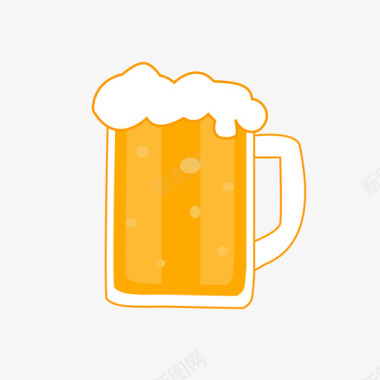 图标啤酒桶啤酒图标