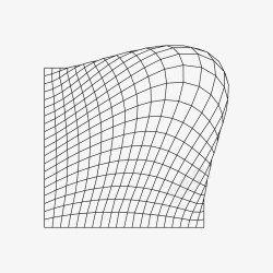 几何抽象黑白纹理条纹LOGO图标水印装饰PS设计4素材