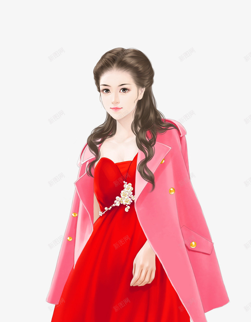 影后红礼服l2png免抠素材_88icon https://88icon.com 影后 礼服