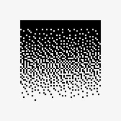 几何抽象黑白纹理条纹LOGO图标水印装饰PS设计1素材