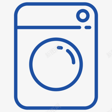 大容量洗衣机洗衣机图标