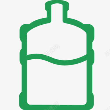 免抠素材云马校园icon桶装水副本2图标