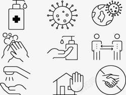 Pixabay上的免费冠状病毒线路技术病毒洗手社会素材
