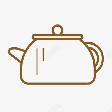2中式茶壶图标