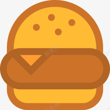 多色混合图标iconburgercoloured图标