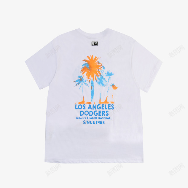 棕桐树水彩宽松款短袖T恤LADODGERSpng免抠素材_88icon https://88icon.com 棕桐 水彩 宽松 短袖