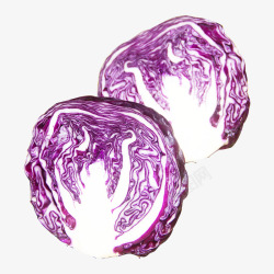 紫甘蓝蔬菜素材