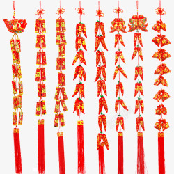 2020鼠年新年红辣椒串挂件红红火火春节过年装饰用素材
