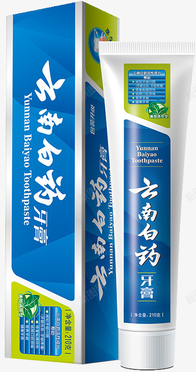 云南白药牙膏薄荷香型210gpng免抠素材_88icon https://88icon.com 云南 白药 牙膏 薄荷 香型