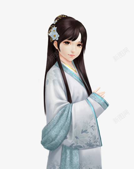 古代文静女孩png免抠素材_88icon https://88icon.com 古代 文静 女孩