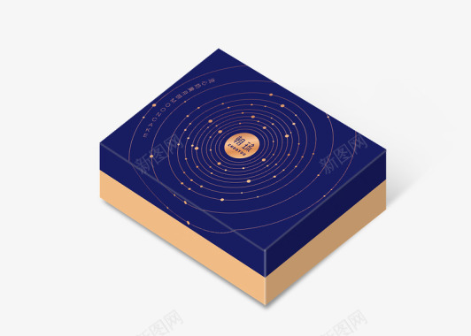 一盒有故事的燕窝月饼平面品牌儒初设计YUECHOR图标