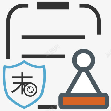检验合格末件检验报告复测信息确认图标