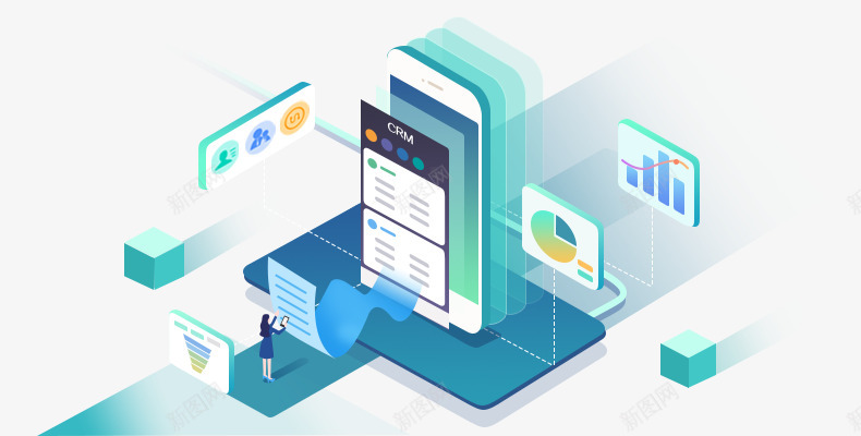 客户管理系统CRM客户关系管理软件CRM销售管理系png免抠素材_88icon https://88icon.com 客户 管理系统 客户关系 管理软件 销售 销售管理 管理系