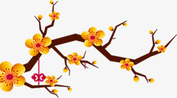 腊梅桃花花朵中国风图5张105素材
