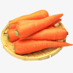 新鲜胡萝卜黄红萝卜脆心小零食水果罗卜生吃蔬菜农家3素材