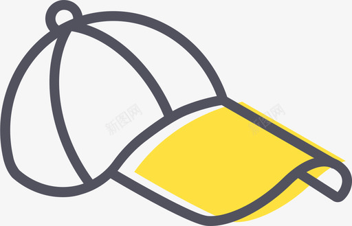 阿迪达斯运动标志运动帽图标