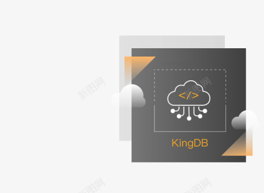 云数据库KingDB产品与服务金山云图标