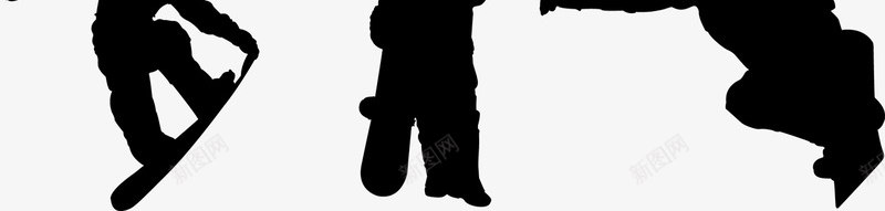 滑雪极限运动剪影png免抠素材_88icon https://88icon.com 滑雪 极限运动 剪影