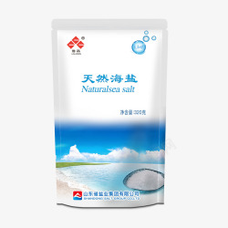 天然海盐鲁晶天然海盐320g家用无碘盐不含碘盐食用盐巴未加高清图片