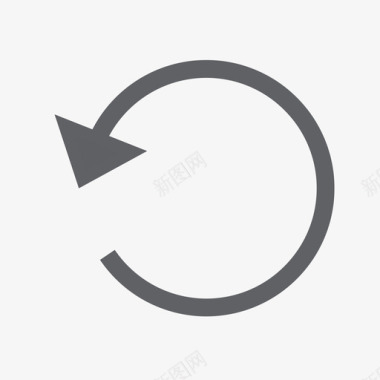 向左旋转向左旋转图标