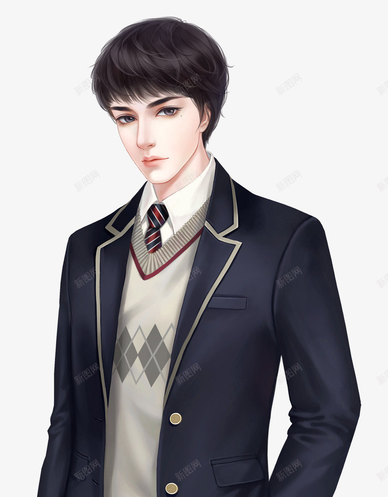 校服男生l2png免抠素材_88icon https://88icon.com 校服 男生