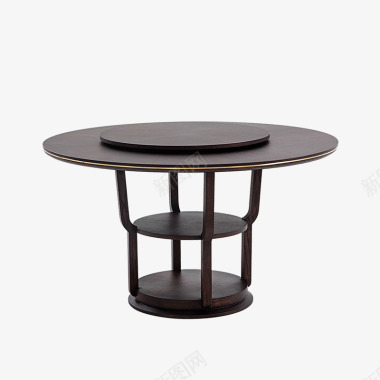 卫诗理家具TJ新中式实木餐桌中式一桌六椅实木餐桌椅图标