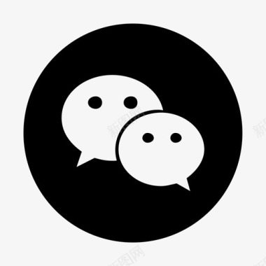 微信qq微信图标