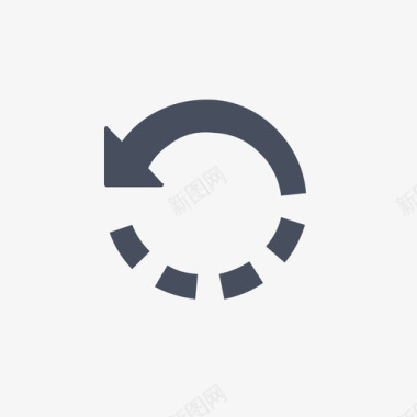 向左旋转向左旋转图标