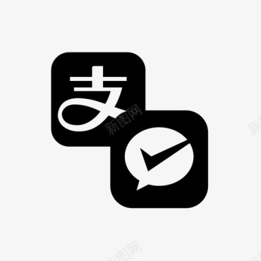 微信icon08微信支付宝实图标