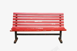 分离透明长凳木制木材红座位铁阐述素材