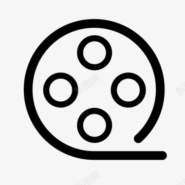 电影票矢量电影票iocn图标