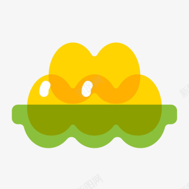 彩绘鸡蛋鸡蛋图标