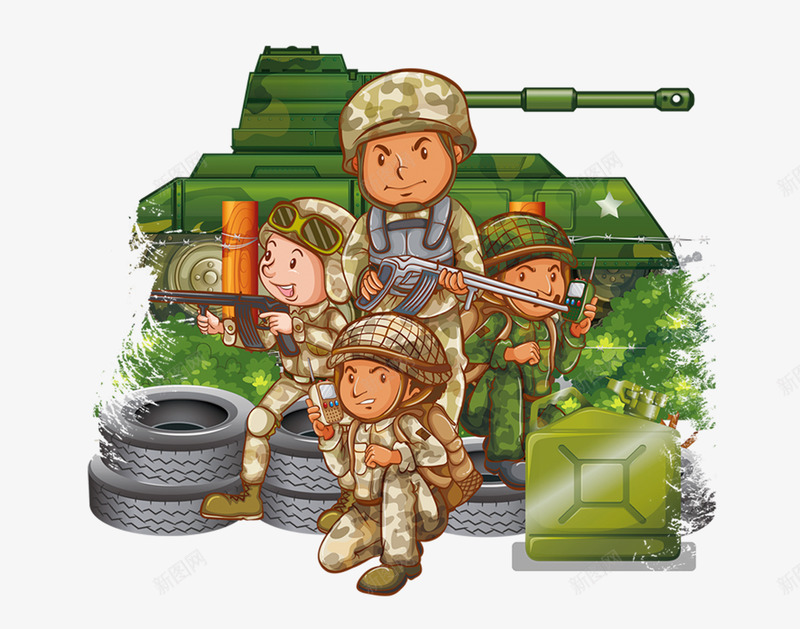 军事夏令营1png免抠素材_88icon https://88icon.com 军事 夏令营