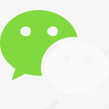 微信qq微信图标