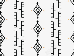 摩洛哥柏柏尔人文化图案AI矢量无缝纹理23素材