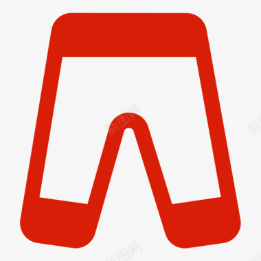 阿迪达斯运动标志运动裤图标