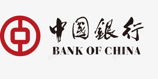 矢量银行中国银行图标