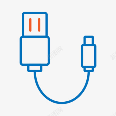 苹果数据线素材数据线图标
